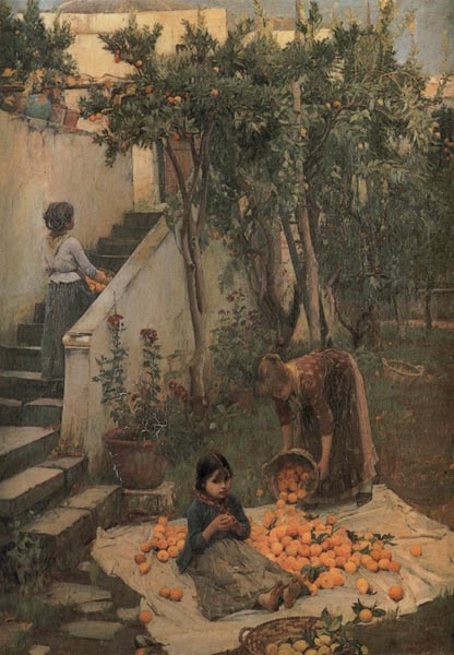 Study of a Garden on Capri